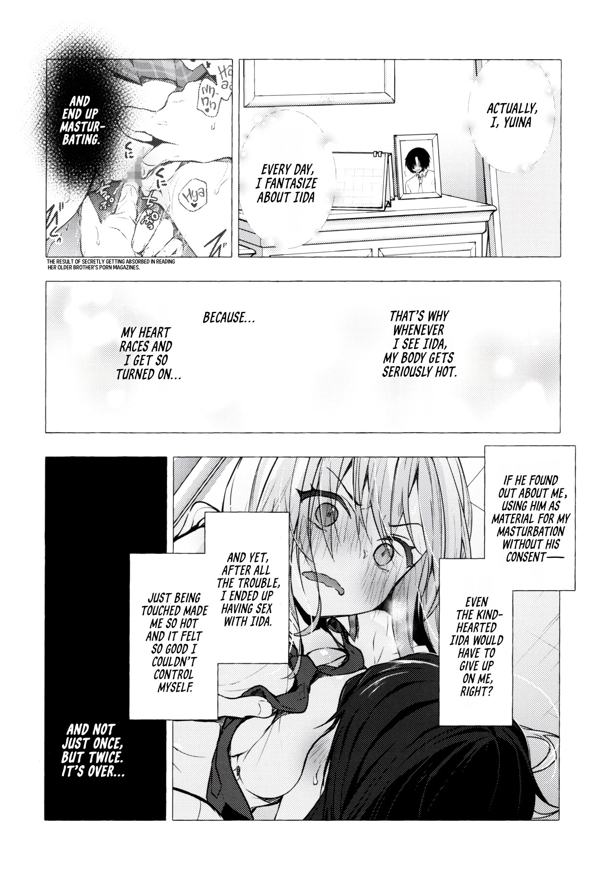 Hentai Manga Comic-Sex with the Gyaru Yuina-chan 3 -My crush is blushing because of me!?--Read-3